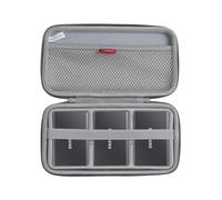 Hermitshell Custodia rigida da viaggio per Samsung T7/T7 Touch SSD portatile 1TB 2TB 500GB USB 3.2 unità a stato solido esterna (custodia per 3 hard disk, grigio)