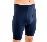 HERMKO 3980 Mutande da Uomo con Patta e Risvolto Morbido, Boxer con a Vita Alta, 100% Cotone, Größe Herren:11 (XXXXXXL), Farbe:Marino