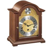 Hermle Orologio da Tavolo stilistico massello di Noce - Westminster meccanismo a Colpi