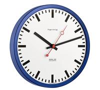 Hermle Station Clock 30471-Q72100 - Orologio al quarzo, colore: Blu