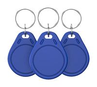 HERNAS - 100 chiavi intelligenti UID riscrivibili, Mi-Fare 1K S50 RFID Token Tag NFC, 13,56 MHz, scheda di controllo accessi ABS, blocco 0, conforme ISO 14443A