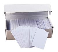 HERNAS Smart Card UID riscrivibile da 100 pezzi, schede RFID Mi-Fare 1K S50, scheda porta scheda vuota da 13,56 MHz per controllo accessi, settore blocco 0, conforme a ISO 14443 A