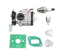 HERnBXt Carburatore compatibile con decespugliatore Nakasaki 63CC TB43 1E40F-5 BC52 BC520 CG430 CG520 430, motore a 2 tempi.