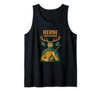 Herne The Hunter English Woodland Spirit Folklore Design Canotta