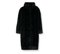 Herno - Cappotto in morbida pelliccia ecologica - - Coats - Donna - Nero - S