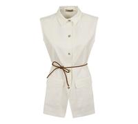 Herno - Gilet in Jersey Punto Roma Denso - - Jackets - Donna - Bianco - M