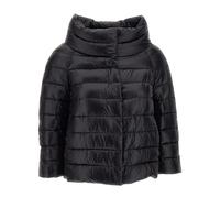 Herno - Sofia Mini Cape - - Jackets - Donna - Nero - S