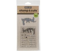 Hero Arts DC150 Stamp & Cut Happy
