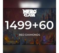 Hero Clash - 1499 + 60 Red Diamonds Direct Top-Up - GLOBAL
