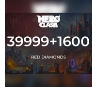 Hero Clash - 39999 + 1600 Red Diamonds Direct Top-Up - GLOBAL