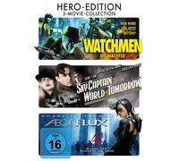 HERO EDITION: WATCHMEN/SKY CAPTAIN/AEON FLUX 3DVD NUOVO IMBALLO ORIGINALE