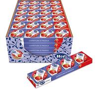 Hero Extra - Confettura Monodose gusto Fragola 4x25gr [Box 30 Confezioni] - Fragole Singola