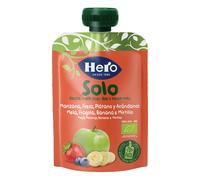 Hero HERO SOLO FRUTTA FRULLATA 100% BIO MELA BANANA FRAGOLA 100 G