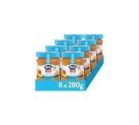 Hero Light Confettura di Pesca e Passion Fruit Light, 8 Vasetti da 280 g, Confettura Extra, Frutta di Alta Qualità, Senza Conservanti e Coloranti, Pochissime Calorie