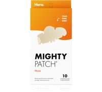 Hero Mighty Patch Nose - Speciale naso - Assorbe le impurità di pori e brufoli in 6-8 ore - Hydrocolloides - Confezione da 10 Mighty Patchs Nose