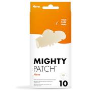 Hero Mighty Patch Nose - Speciale naso - Assorbe le impurità di pori e brufoli in 6-8 ore - Hydrocolloides - Confezione da 10 Mighty Patchs Nose