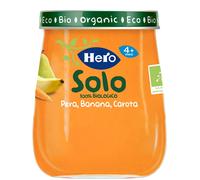 Hero Baby Omogeneizzato Pera Banana Carota 100% Bio 120 G