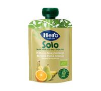 Hero Pouch Banana Pera e Arancia Biologiche 4 Confezioni da 100 Gr