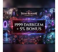 Hero Reborn：Eternal Pact - 1999 Darkgem + 5% Bonus Direct Top-Up - GLOBAL