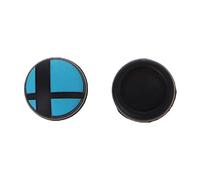 Hero-s - 1 paio di bacchette analogiche per pollice, impugnature in silicone, protezione anti-scivolo analo, compatibile con controller console NS