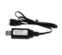 Hero-S 11.1 V 4 Pin LiPo Batteria USB Cavo del Caricatore per RC Auto Barca Rock Crawler FPV Quadcopter