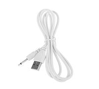 Hero-s - Cavo di ricarica USB, universale da USB a 2,5 AUX Audio Mono Alimentatore, caricabatterie 15/16/17/19 mm, cavo di ricarica mono da USB a 2,5, comodo da trasportare