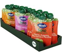 Hero Solo Bio Frutta Frullata Multigusto, 18 Pouch Misti 100g