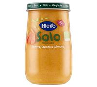 Hero Solo Omogeneizzati, Salmone e Verdurine, 190 g