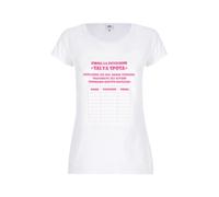 Hero Tee T-Shirt Addio al Nubilato - Gioco - Firma la Petizione - Maglia Donna - Taglia S