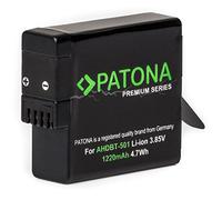 Batteria PATONA HQ Ricambio GOPRO HERO 5 HERO5 BLACK SILVER AABAT-001 1250 mA