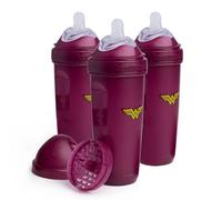 Herobility Double Anti-Colic Baby Bottles - 12 fl oz/340 ml - Confezione da 3 - Senza BPA