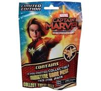 HeroClix Captain Marvel Gravity Feed potenziatore sigillato in miniatura pre ...