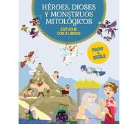 Héroes, dioses y monstruos mitológicos: Estuche con tres libros | Descubre el maravilloso mundo de la mitología nórdica y vikinga, en una colección de divertidos libros infantiles.