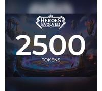Heroes Evolved - 2500 Tokens Direct Top-Up - GLOBAL