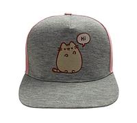 Heroes Inc. Cappellino Snapback per Donna, Pusheen, Logo Frontale Hi, Cappello con Visiera