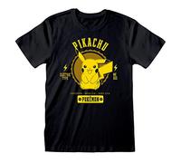 Abbigliamento Pokemon: Collegiate Pikachu (T-Shirt Unisex Tg. S)