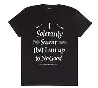 Heroes Inc. Harry Potter Solemnly Swear - Maglietta da Adulto, Taglia XL, Colore: Nero