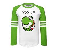Heroes Inc Maglietta Yoshi Since 1990 Super Mario Bros per Bambini Maniche Corte, Multicolore, Taglia Unica Unisex-Bimbi