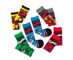 Heroes Inc. Marvel Avengers 5pk Socks Gift Set