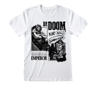 Heroes Inc Marvel T-Shirt World Domination Size S T-Shirt NUOVO