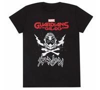 Heroes Inc. Guardians of The Galaxy T-Shirt - Star-Lord - Size Small-2XL M Black