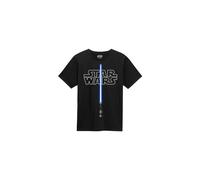 Star Wars T-Shirt Glow In The Dark Lightsaber Size S