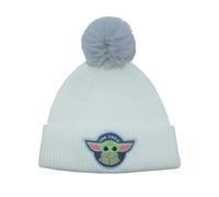 Heroes Inc The Mandalorian The Child Gorgu Beanie with Pom-Pom Cap Hat Cream