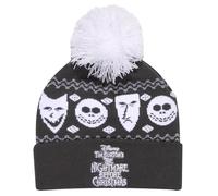 Heroes Inc The Nightmare Before Christmas - Berretto da neve, colore: Nero, Nero , Etichettalia unica