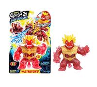 Heroes of Goo Jit Zu Deep GOO Sea Heroes Pack with Blazagon Super Stretchy and Stretch Action Figure con speciale riempimento di muco e funzione di spruzzo d'acqua
