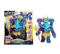Heroes of Goo Jit Zu Deep Goo Sea King Hydra Figura con Triple Attack 3 in 1 Goo Power. Plus Light and Sound Battle Action, Medium