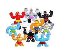 Heroes of Goo Jit Zu Minis, Minis Mega 10 Pack. Stretch, Squish, Battaglia con 10 Mini in un unico pacchetto!