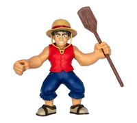 Heroes of Goo Jit Zu One Piece Rufy - Action figure elastica da collezione, 17,8 cm, con accessori