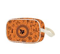 Heroes of Olympus - Trousse trasparente per trucchi, idea regalo per i topi di biblioteca, regalo letterario, Mezzo Sangue Cbag Eu, Multiuso