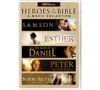 Heroes of the Bible 5-Movie Collection (DVD) Jackson Rathbone Lance Henriksen
